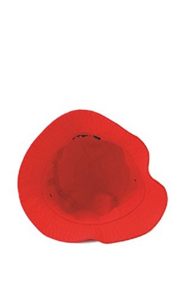 LIFEGUARD Officially Licensed Red Bucket Hat for Men & Women, Unisex Soft Cotton for Sun Beach Pool