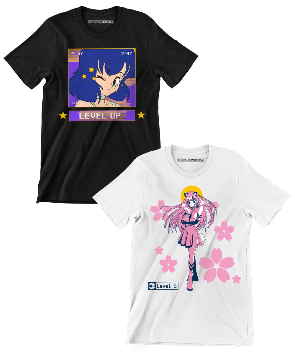 Girls' Graphic Short-Sleeve T-Shirt - 2 Pack