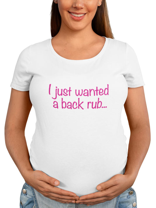 BROOKLYN VERTICAL Maternity Cute Funny New Mom Pregnancy Announcement Short Sleeve Crew Neck T-Shirt