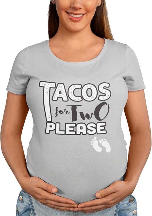 BROOKLYN VERTICAL Maternity Cute Funny New Mom Pregnancy Announcement Short Sleeve Crew Neck T-Shirt