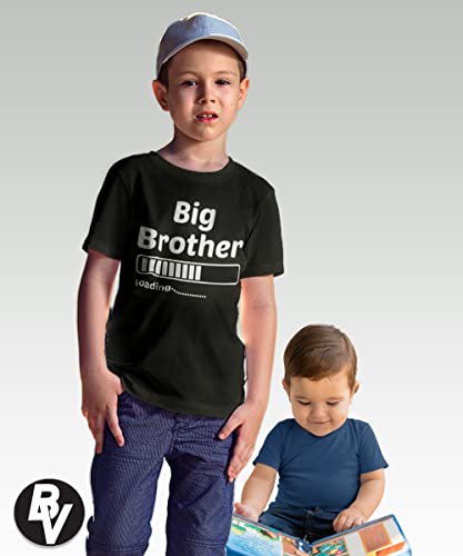 BROOKLYN VERTICAL Big Brother T-Shirt for Big Bro Announcement, Promoted to Big Bro, Everyday Wear| Toddler to Big Boy Sizes 