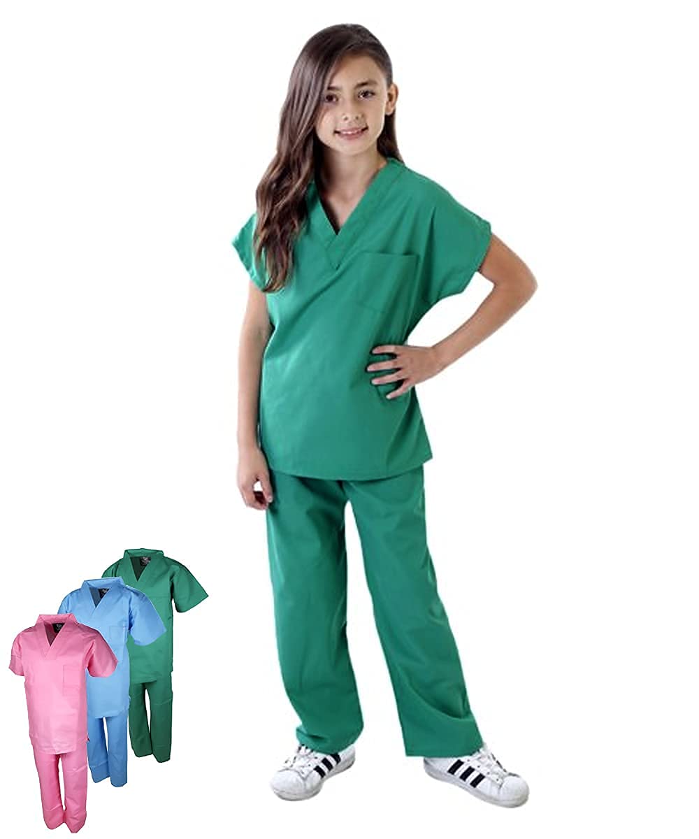 IntelliFun Toddler Kids Dress Up Pretend Role Play Scrub Sets Halloween School Home play for Ages 3+