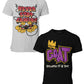 BROOKLYN VERTICAL 2-Pack Boys Short Sleeve Crew Neck T-Shirt with Chest Print | Soft Cotton Graphic Tees Sizes 6-20