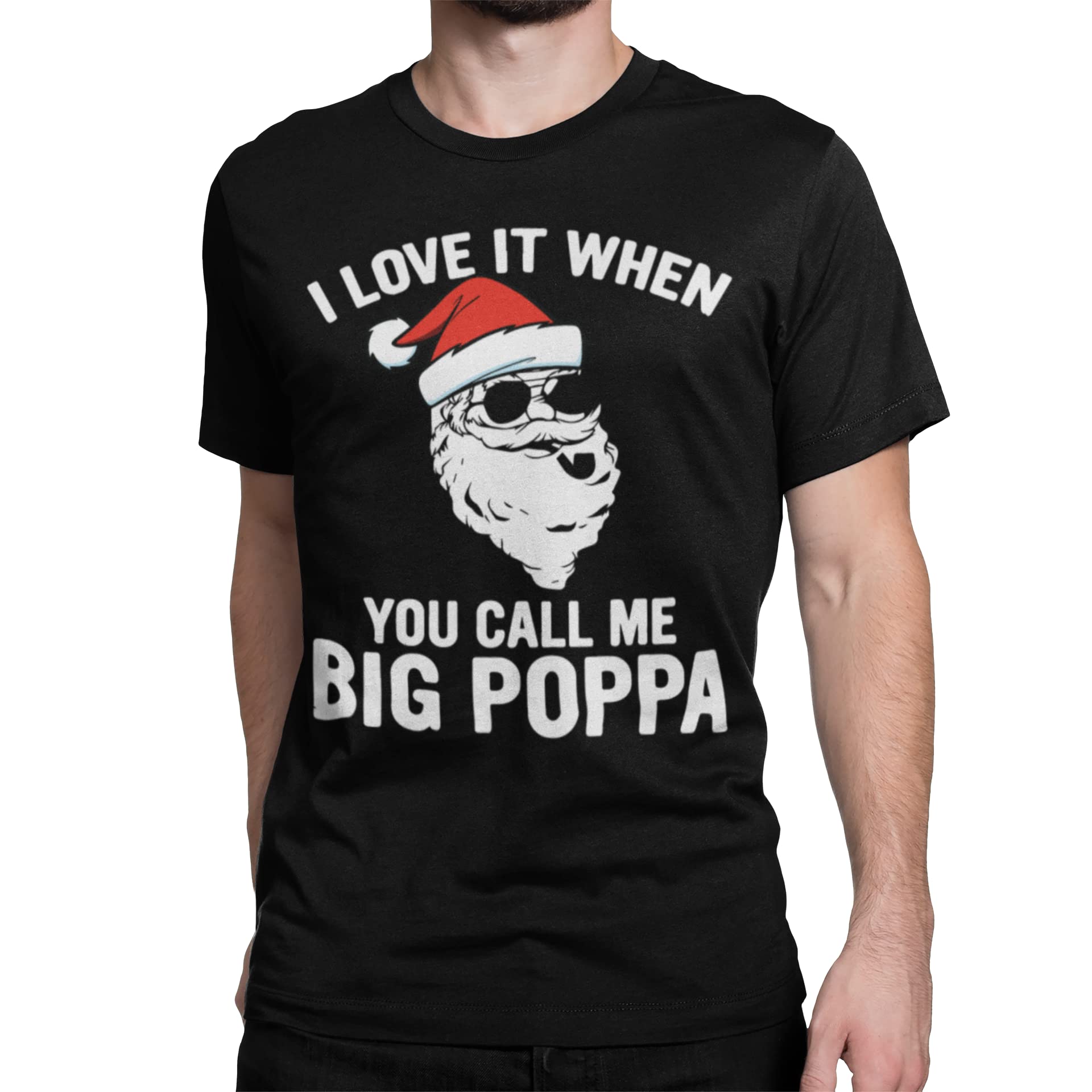 BROOKLYN VERTICAL Funny Christmas Santa Naughty Nice Holiday Short