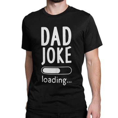 BROOKLYN VERTICAL Dad Joke Loading| Funny Sarcastic Dad Joke Father's Day Adult Humor Short Sleeve T-Shirt