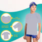 BROOKLYN VERTICAL Boys 2-Pack UPF50+ Rash Guard Sun Swimming Short Sleeve Tee for Pool Beach Summer