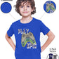 BROOKLYN VERTICAL 4-Pack Boys Short Sleeve Crew Neck T-Shirt with Chest Print | Soft Cotton Sizes 6-20